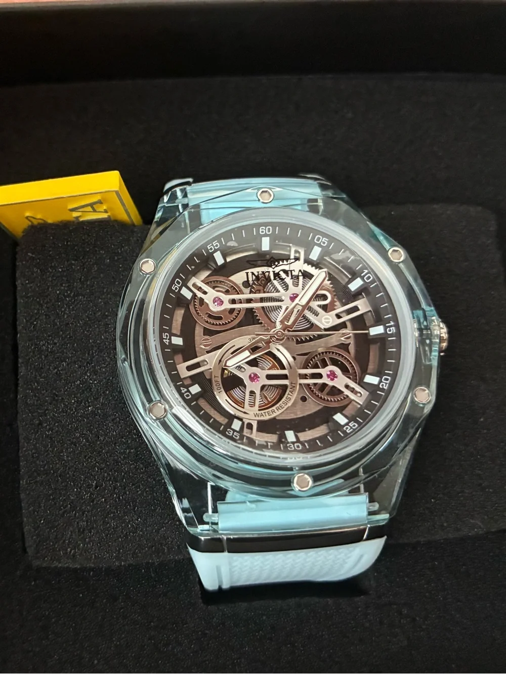 Invicta Light Blue watch